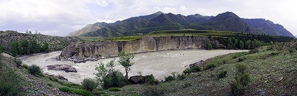 Река Чуя, порог Турбинный (2012г)