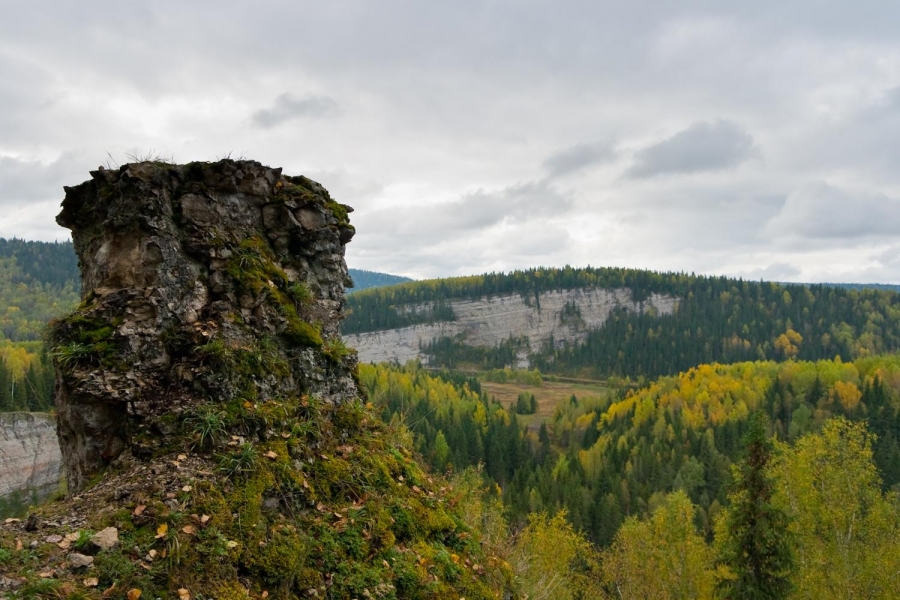 Вид со скалы Панорамный камень