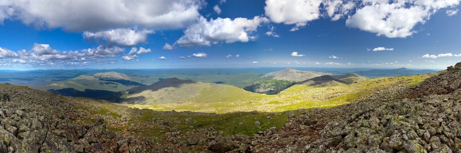 Вид с горы Конжаковский камень